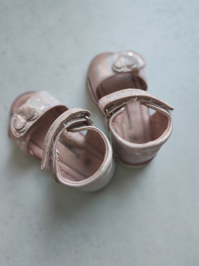Sandales rose taille 19 frimousse - photo numéro 3