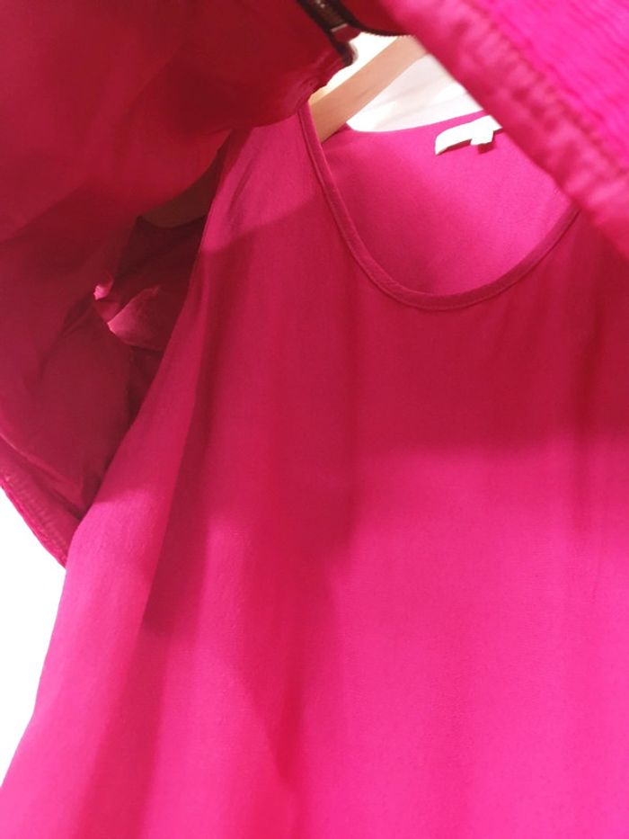 Haut Top Blouse Framboise Maje Taille 1 - photo numéro 5