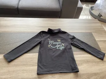 T shirt col roulé vertbaudet 5 ans