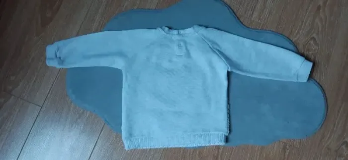 Pull crème motif renard gémo 3 ans en très bon état - photo numéro 4