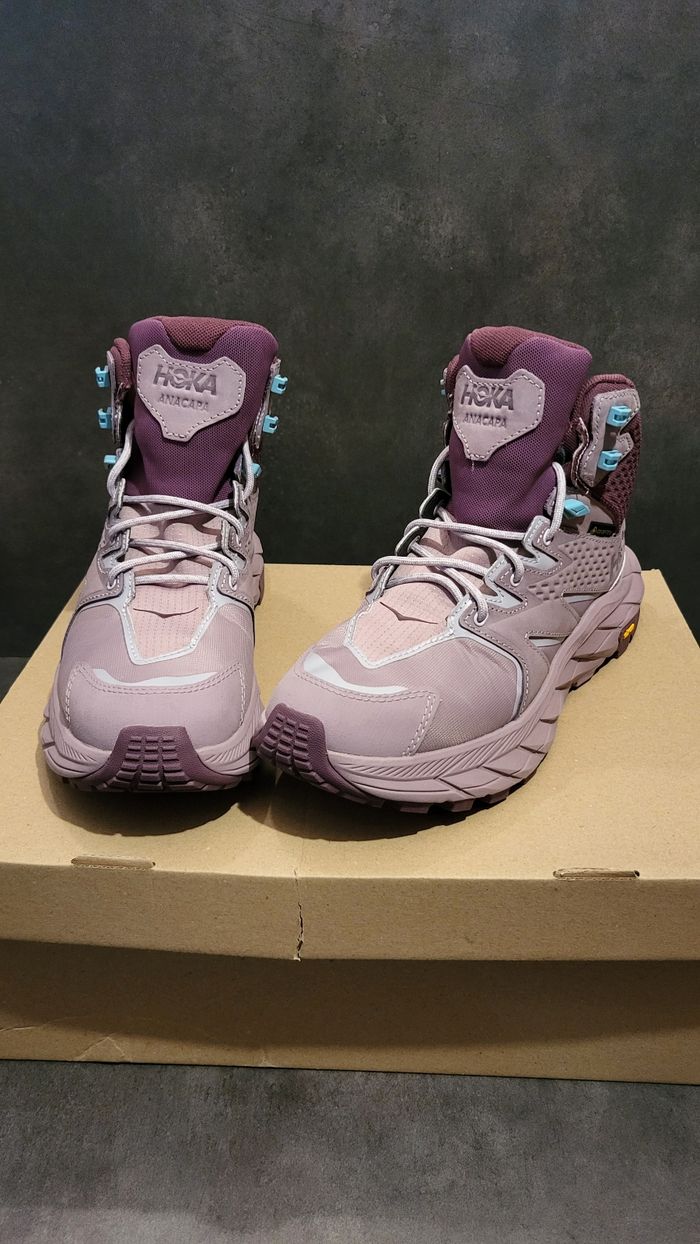 Hoka One One Anacapa Mid GTX Elderberry Grape Wine - 1119372EGWN - Sizes : 38 and 41 🌈🌈 - photo numéro 3