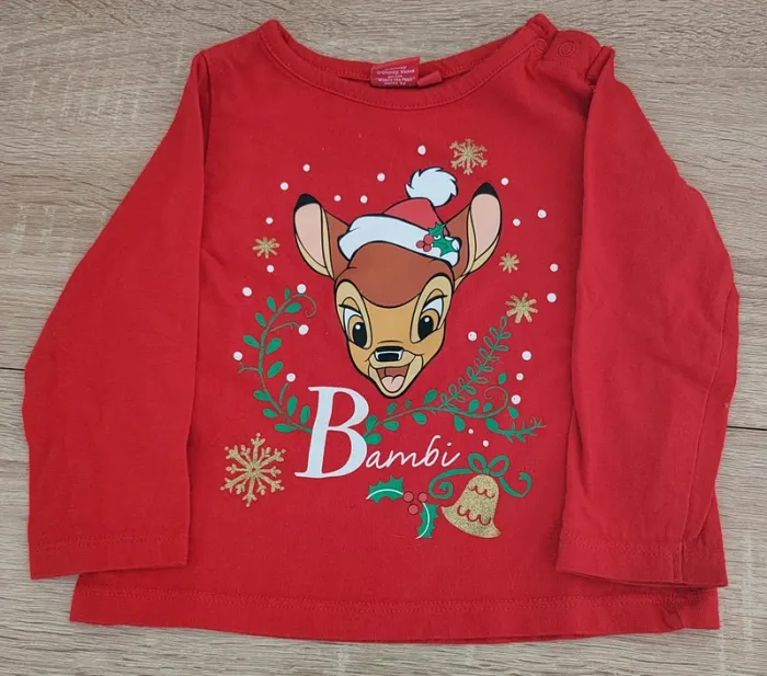 T-shirt manches longues bambi