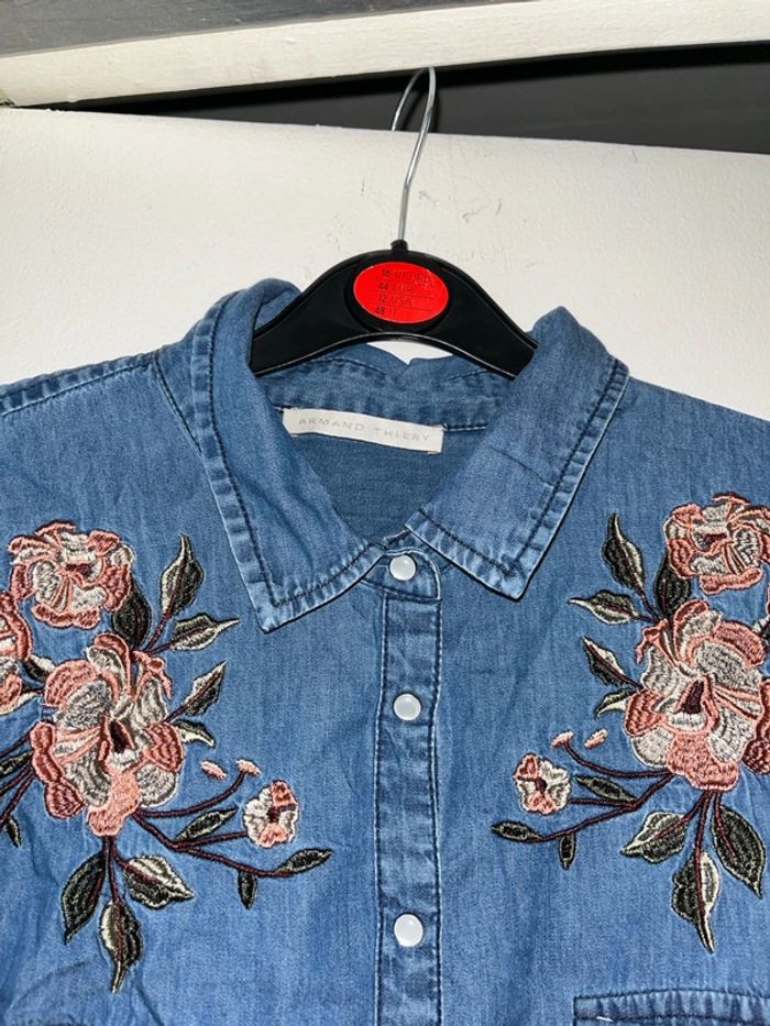 Chemise en jeans taille 42 - photo numéro 3