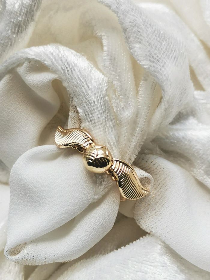 Bague dorée vif d'or - photo numéro 2