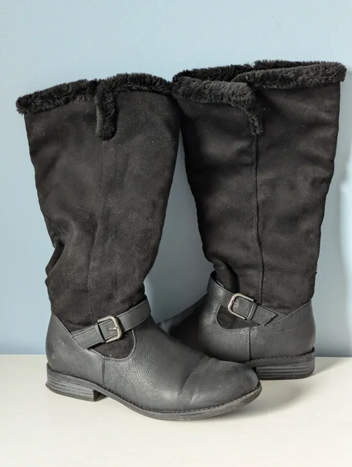 Bottes hautes Gémo fourré 41 - photo numéro 2