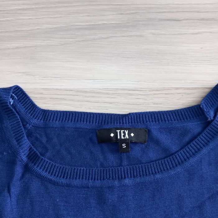 Pull femme bleu marine Tex taille S - photo numéro 2