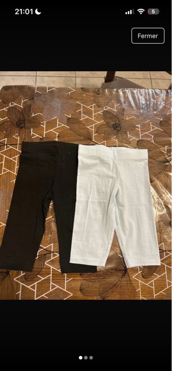 Leggings été fille 