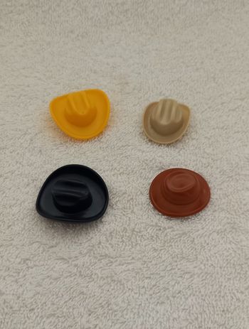 lot chapeau western cow-boy fermier Playmobil