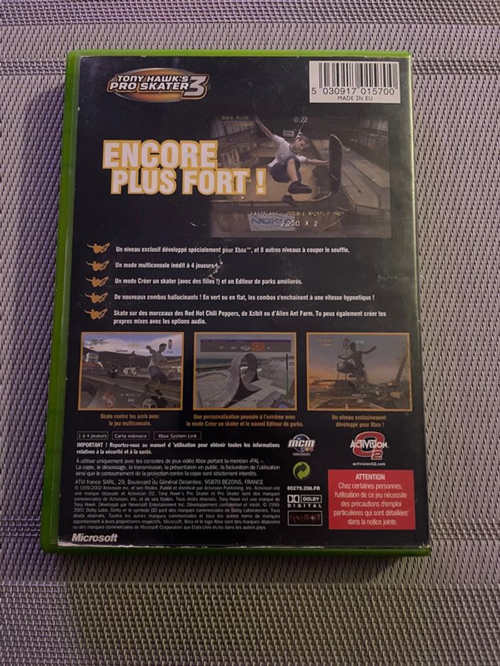 Tony Hawk's Pro Skater 3 Jeu Xbox FR - photo numéro 3