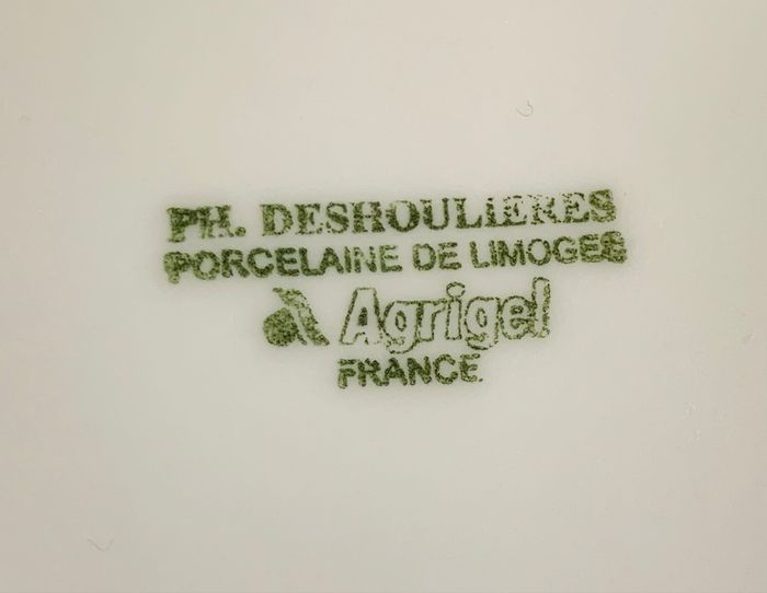 Ensemble 8 petit plats coupelles en porcelaine de Limoges vintage - photo numéro 4