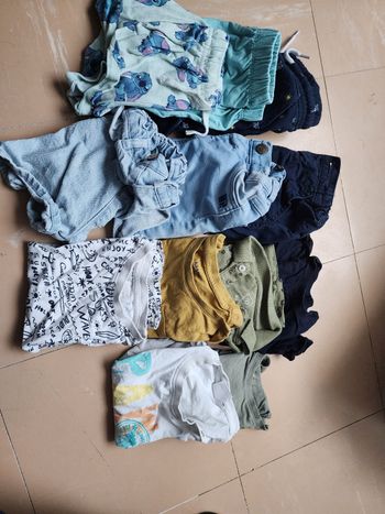 Lot vêtements été garçon 2ans