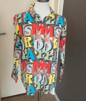 Lo! Les filles chemise, haut imprimée, multicolore