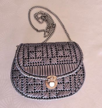 Sac en fil argenté de cérémonie ou de fête