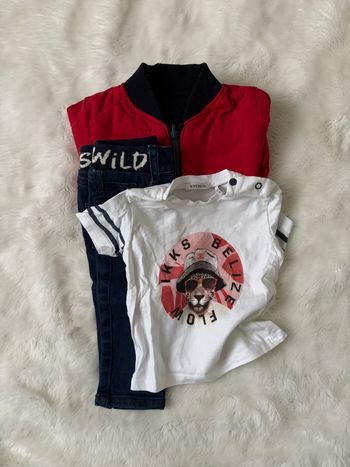 Jean / t-shirt/ veste réversible IKKS