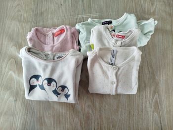 Lot de vêtements filles 12 mois 