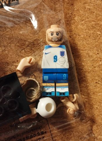 Personnage type Lego football neuf Harry Kane Angleterre