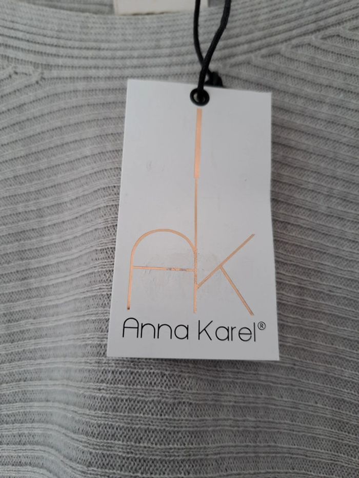 Robe grise épaisse Anna Karel - photo numéro 5