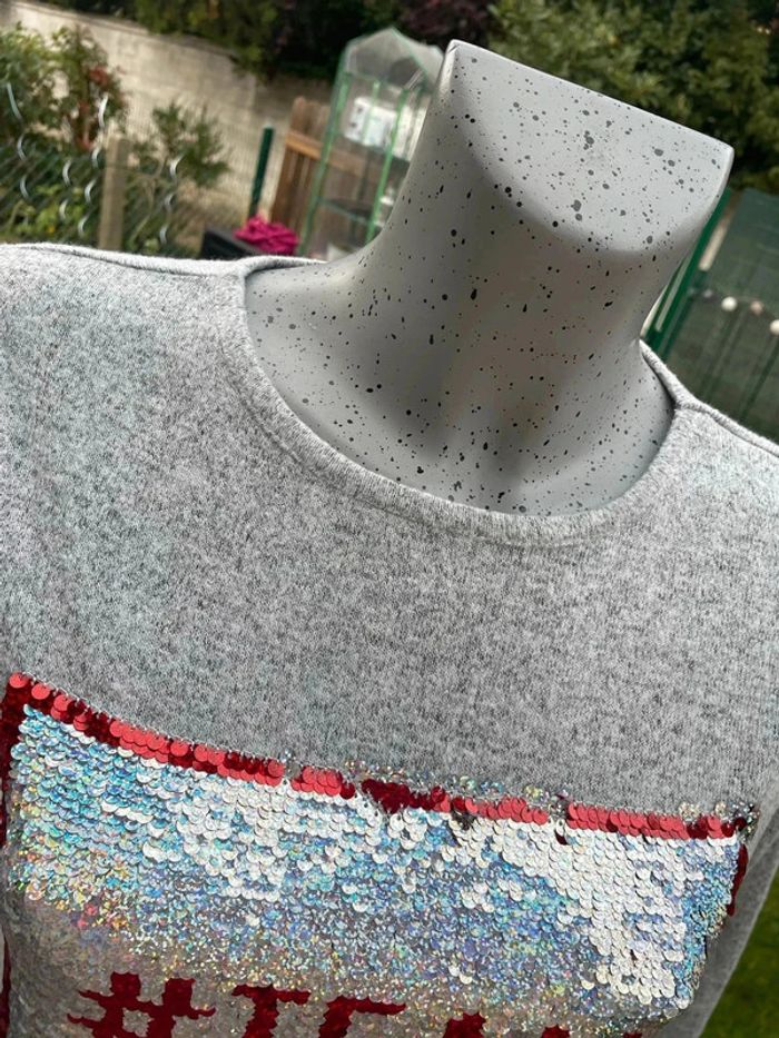 Jolie haut à sequins réversibles - photo numéro 3