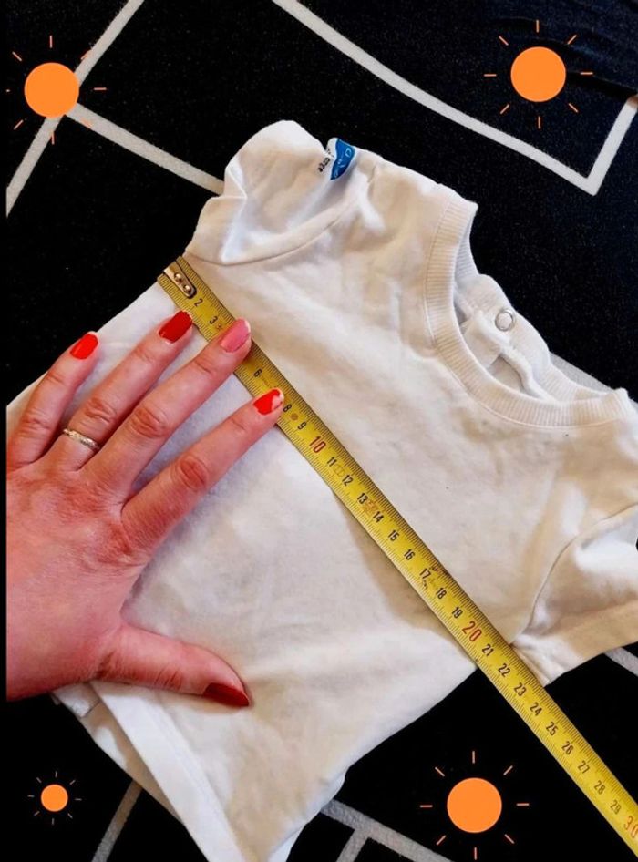 Tee shirt T 3mois MC - photo numéro 8