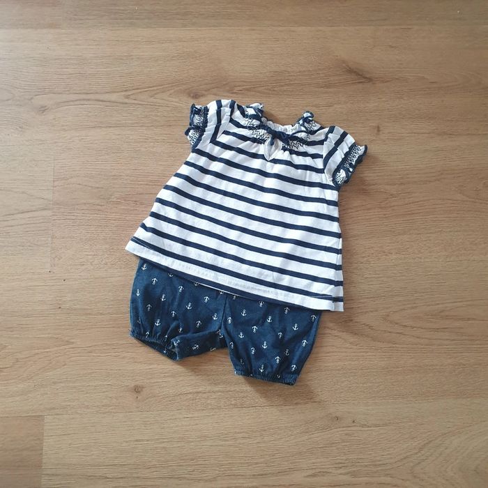🩷 Combishort 3 mois Tex #emyfleury_3moisfille