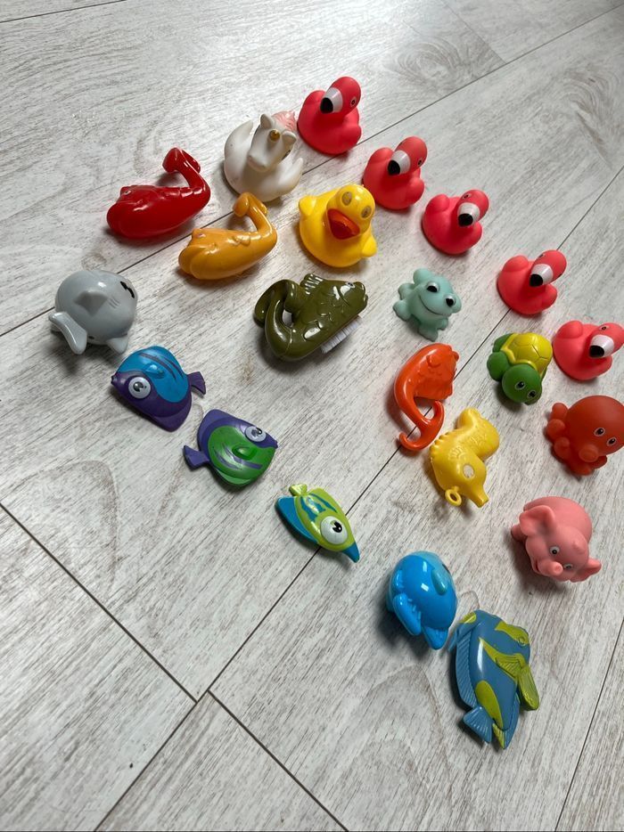 Lot d’animaux pour le bain