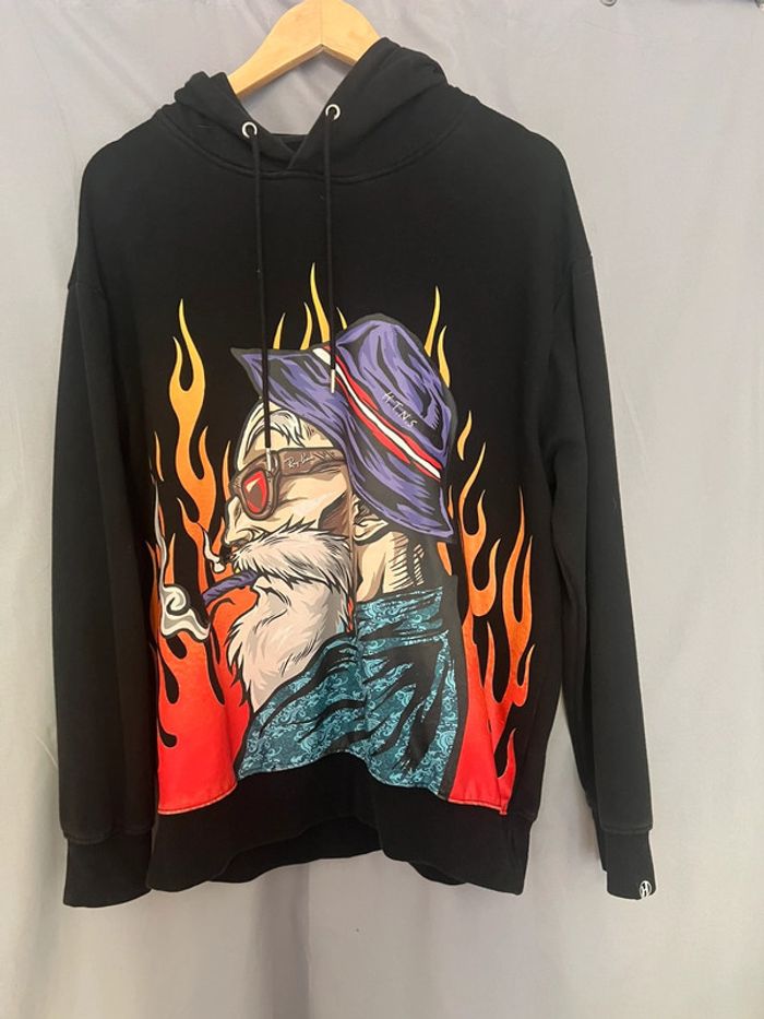 Pull à capuche maître roshi