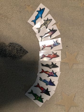 Autocollant shark