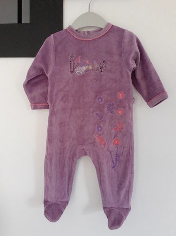 Grenouillère pyjama fille 6 mois