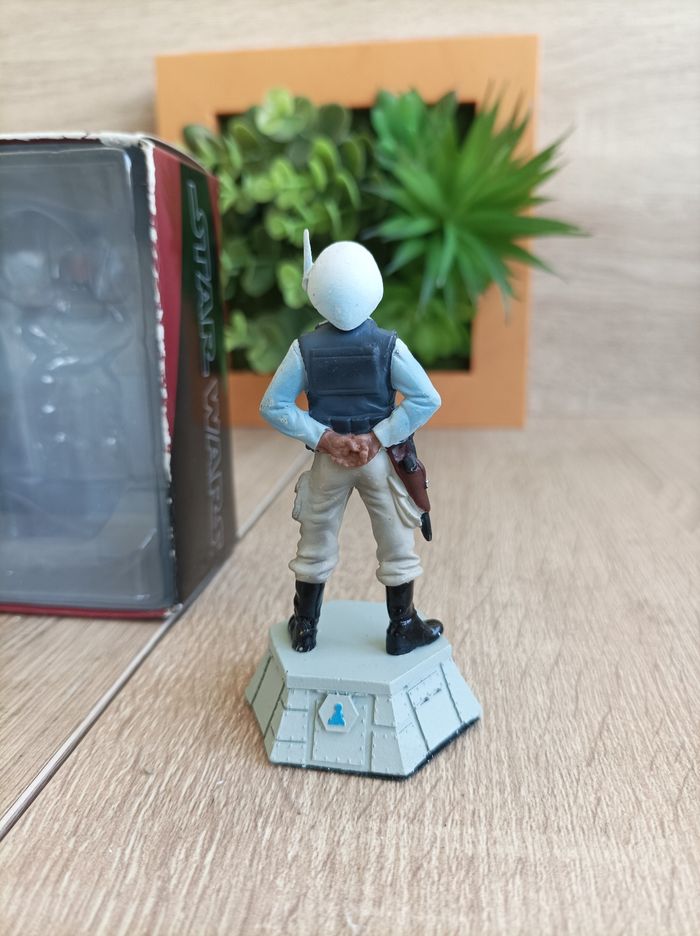 Figurine pièce d'échecs star wars rebel soldier Altaya - photo numéro 3