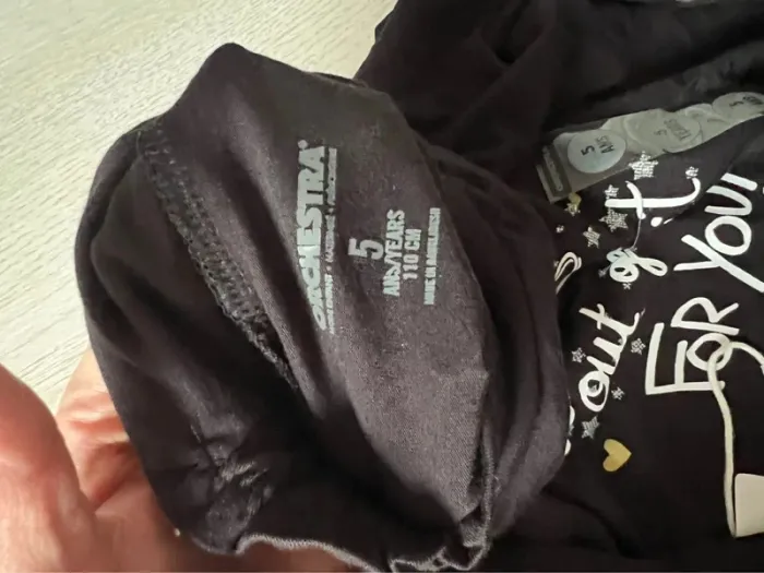 Col roulé sous pull noir orchestra 5 ans - photo numéro 3