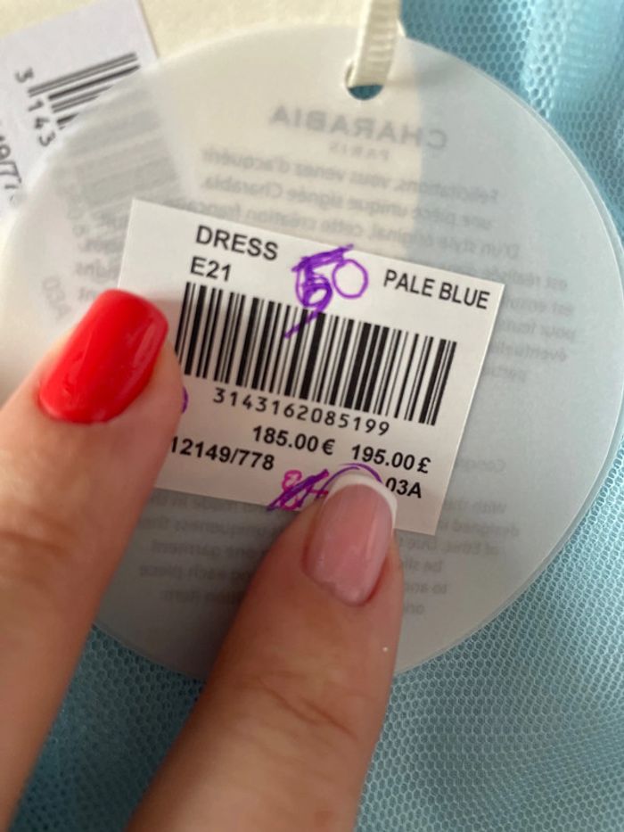 Robe charabia luxe 3 ans neuve - photo numéro 5