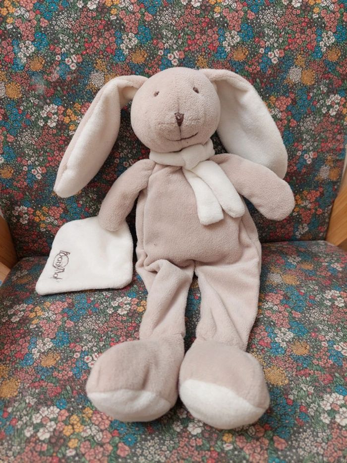 #3 peluche doudou lapin layette Baby Nat'