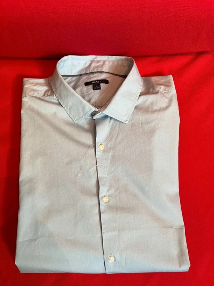 Chemise  homme  XL bleu clair  neuve