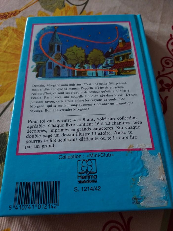 Petit livres bibliothèque rose les crayons enchanté de Morgan - photo numéro 4