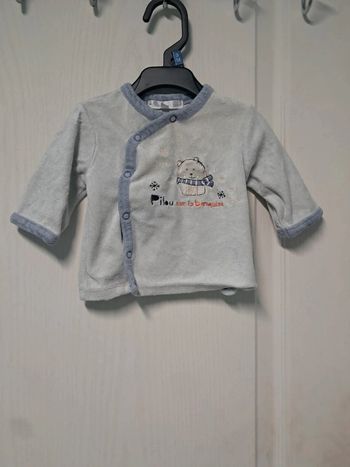 Haut de pyjama 1 mois