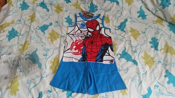 Pyjashort 8 ans Spiderman