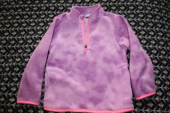 Polaire en mauve type Tie & dye en 4 ans de In Extenso