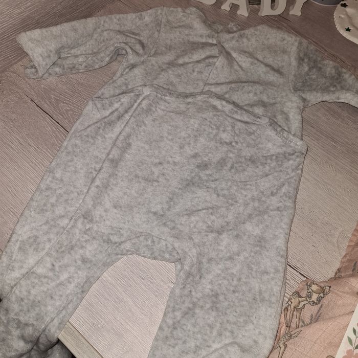 Pyjama velours fin 9 mois Mots d'enfants - photo numéro 4