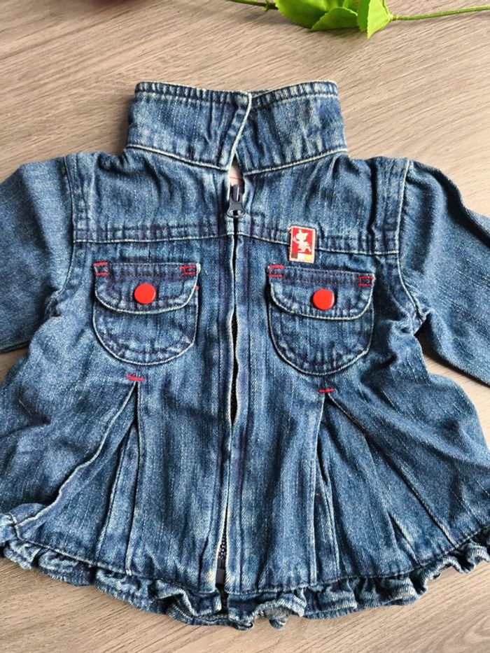 Robe bebe Fille en jean 3mois - photo numéro 2