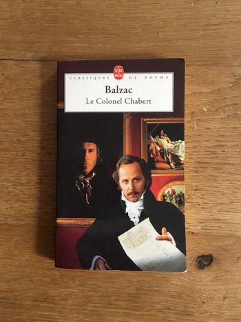 Livre « le colonel chabert »
