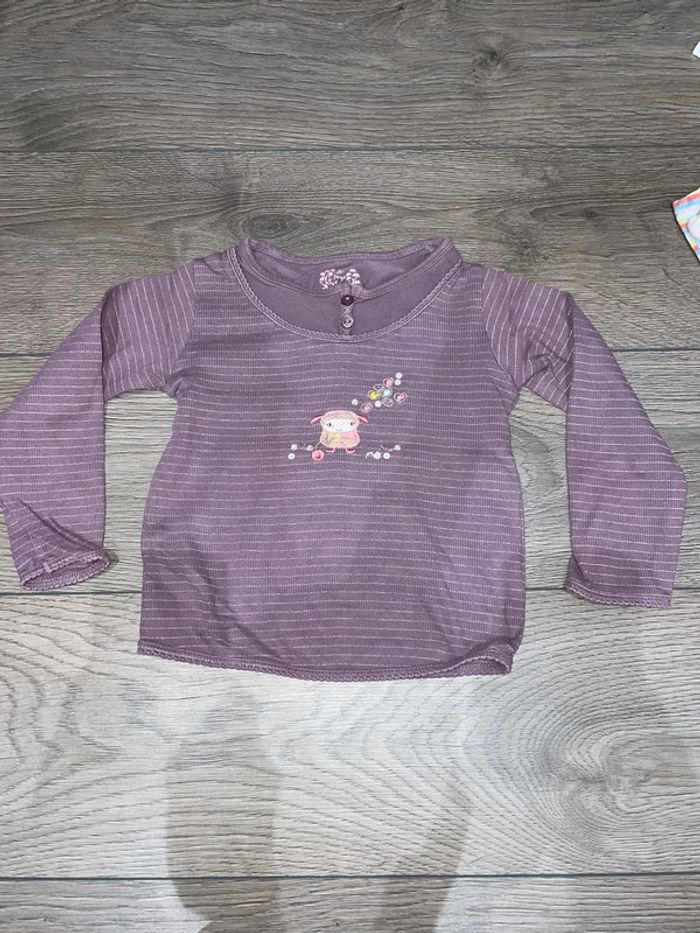 T shirt manche longue sergent major 3 ans