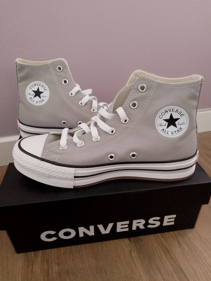 Basket converse plateforme - photo numéro 9