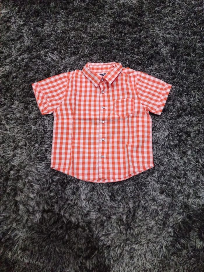 Chemise manches courtes garçon 2 ans 24 mois
