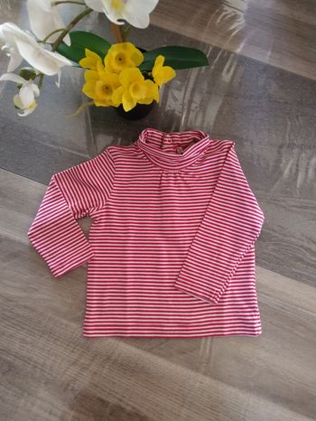 Sous-pull fille Grain de blé 12 mois