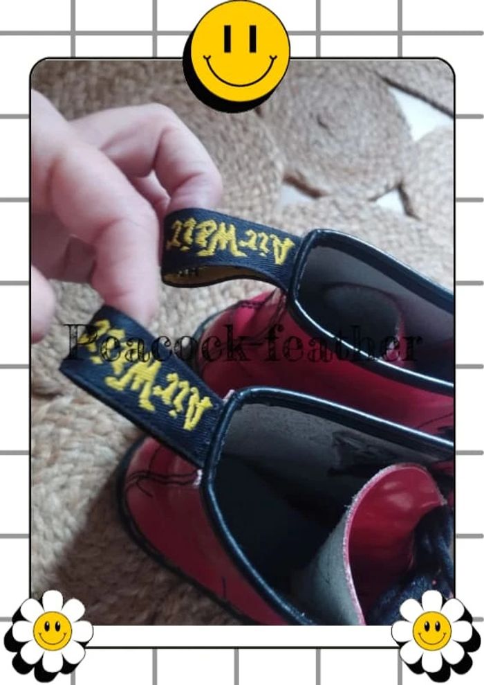 Bottines dr Martens rouges 36 - photo numéro 10