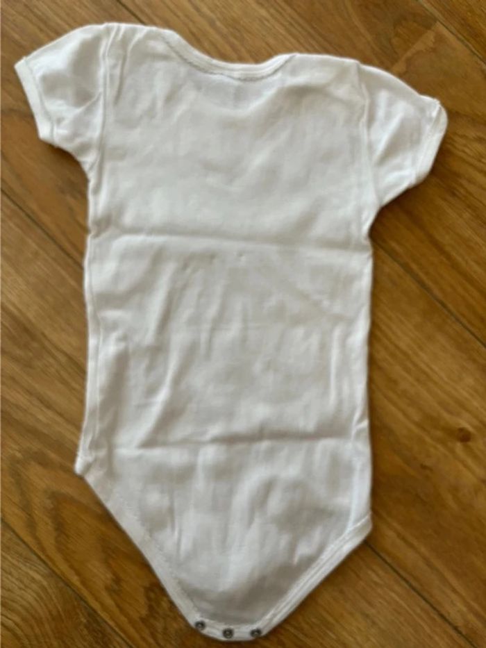 Lot de 5 bodies MC Petit Bateau 36M - photo numéro 7