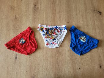 Lot de 3 slips pat patrouille 