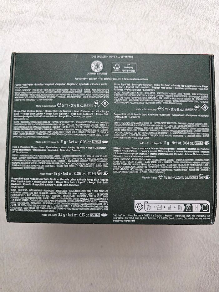 Coffret Yves rocher nouvel an - photo numéro 3