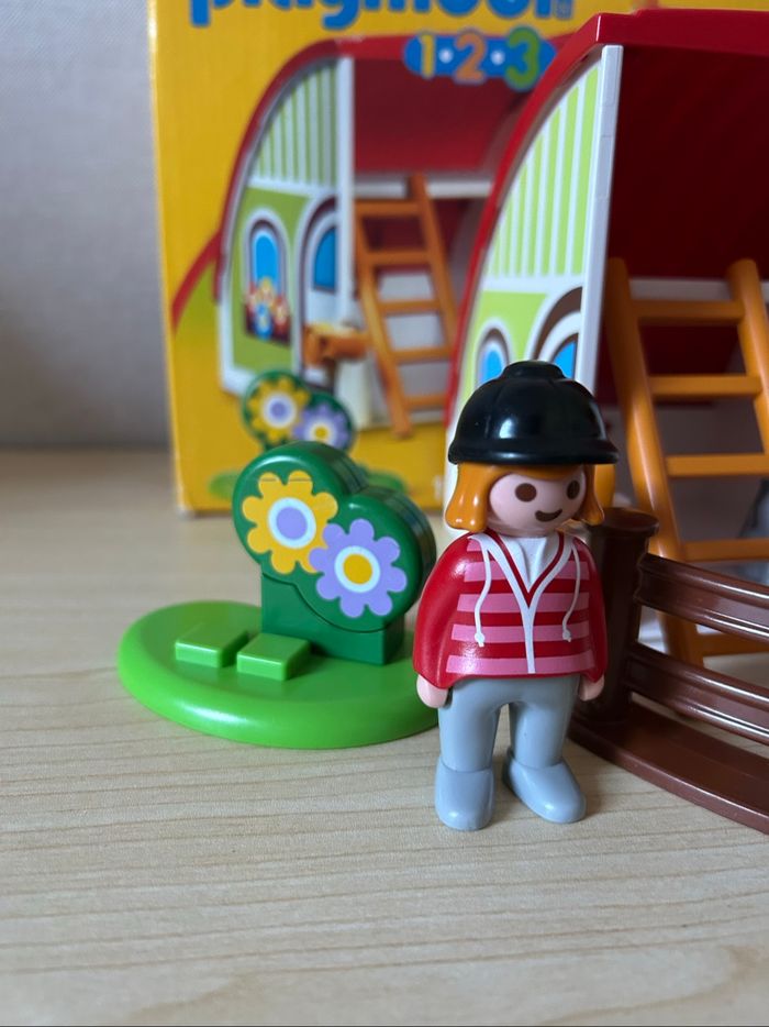 Playmobil 1.2.3, centre équestre 70180 - photo numéro 6