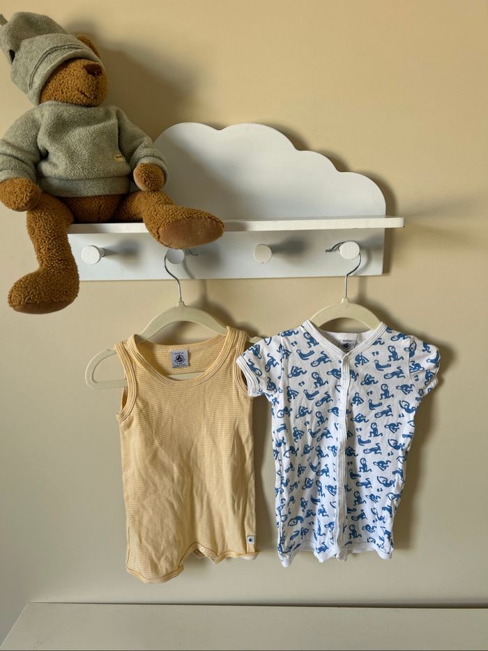 Grenouillère barboteuse petit bateau